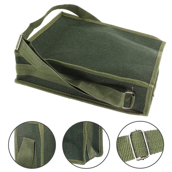 ROSENICE Large Capacity Tool Carrying Bag 1Set Olive Green for Home Repairs