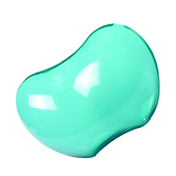 ROSENICE Large Mouse Cushion Transparent Mouse Mat Silicone Mouse Pad Wrist Rest Protector (Light Green)