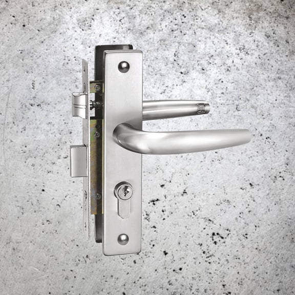 ROSENICE Lock Handle 1Set for Home Door with Stainless Steel Material