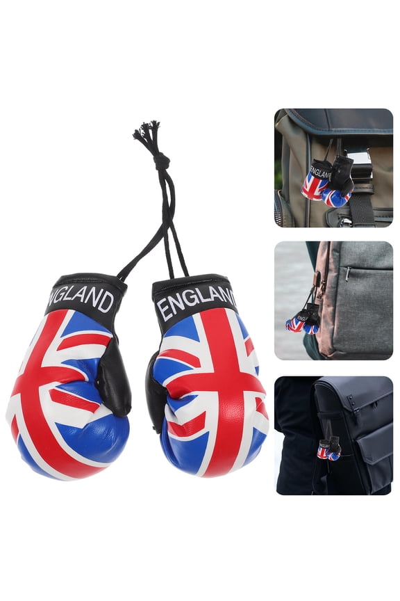 Mini Boxing Gloves Keychain in PVC for Men and Women 1 Pair