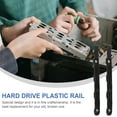 thumbnail image 1 of ROSENICE Mounting Rails Black 1 Pair 6.29X0.79X0.39in Abs, 1 of 8