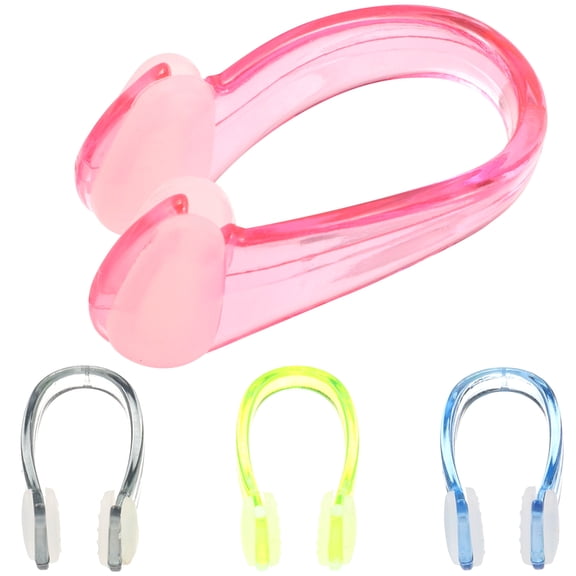ROSENICE Nose Plug 4Set Comfortable Silicone Swimming Nose Protector