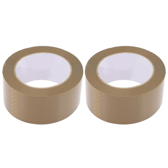 ROSENICE Packaging Tape Strong 2Pcs 45mm*100y for Carton Box and Logistics Use