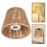 ROSENICE Paper Rope Lampshade Style Home Woven Lampshade Fluffy ...