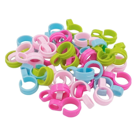ROSENICE Pink Windproof Hooks 80Pcs for Hanging Laundry Clips with Anti Slip and Windproof Function