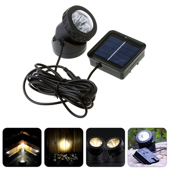 ROSENICE Pond Solar Lights Underwater Light Abs 1 Set