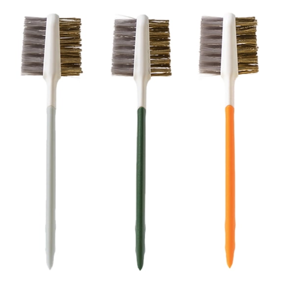 ROSENICE Range Hood Brush 3Pcs for Kitchen Cleaning with PP and Copper-Plated Steel Wire Green