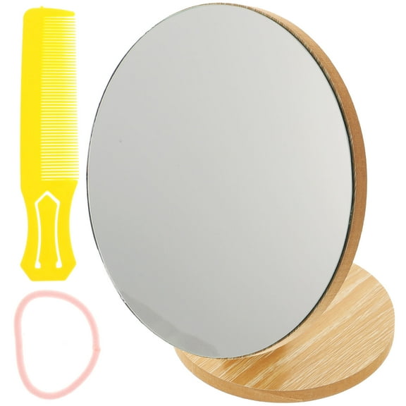 ROSENICE Rotating Highdefinition Mirror for Home with Stand Suitable for Makeup and Facial Care Assorted Color