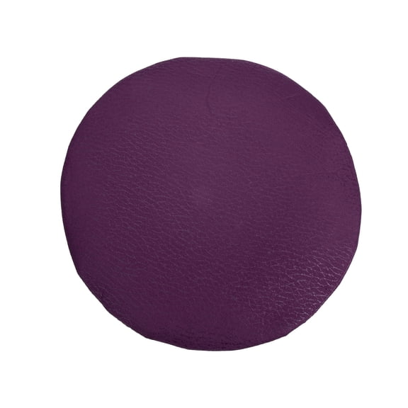 ROSENICE  Round Stool Cover Base Dining Chair Covers Circle Child Purple