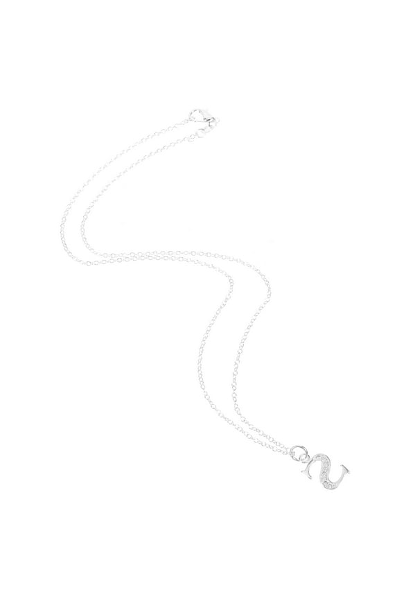 S Initial Necklace For Women Custom Letter Necklace With Workmanship Design Present For Her