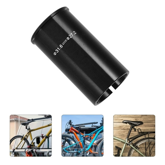 ROSENICE Seat Post Adapter Aluminum Alloy Seatpost Tube Adapter Shim 27.2Mm To 31.6Mm 1Pcs For Cyclists