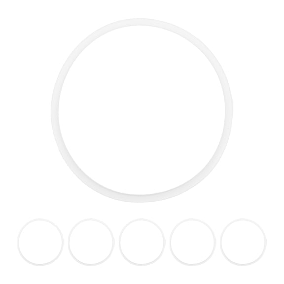 ROSENICE Silicone Gasket 6Pcs Sealing Rings for Water Purifiers and 3.5mm Wire 11.8x7.9In