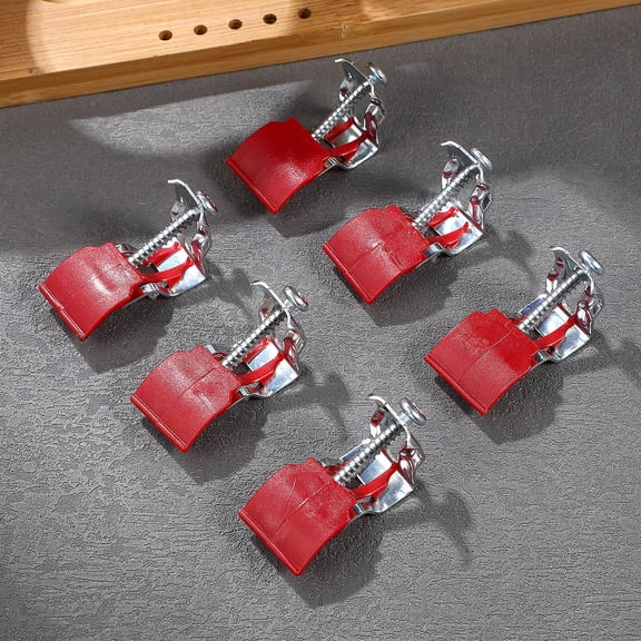 ROSENICE Sink Mounting Clips Clamps Kitchen Screw Fixed Installation Undercounter 4.50X2.50X2.00CM