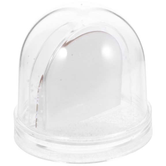 ROSENICE Snow Globe Photo Frame Decorations Artificial 9.00X9.00X8.50CM Plastic