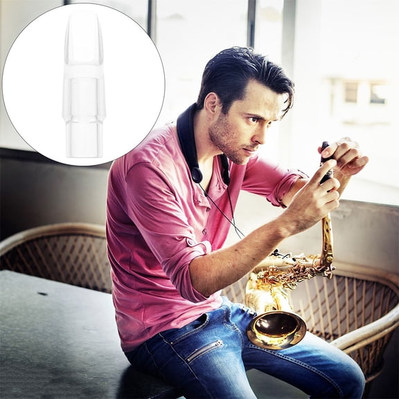 ROSENICE Soprano Saxophone Head 1Pcs Easy-Blowing Mouthpiece with Rich Tone Quality for Alto Sax Accessories