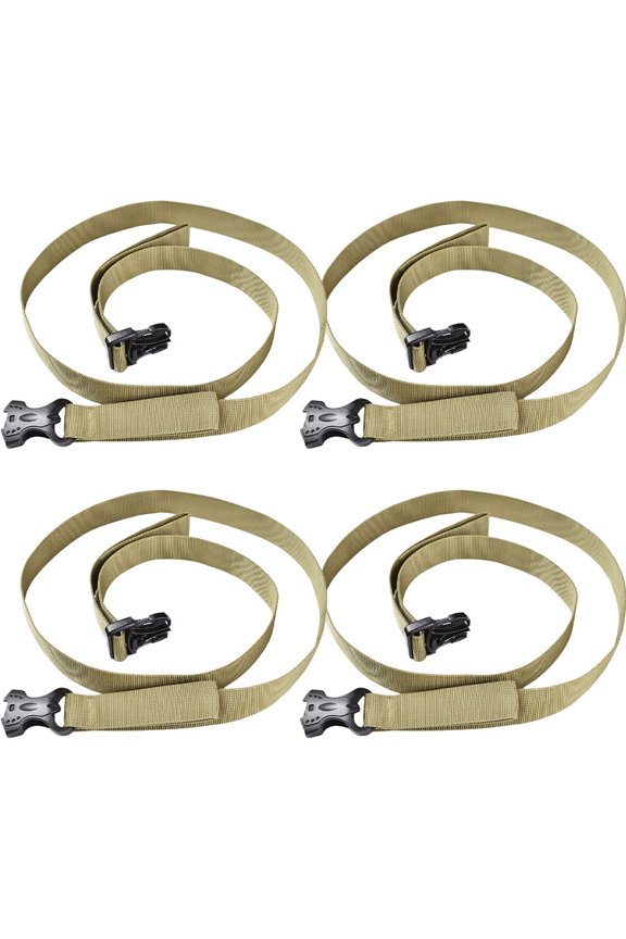 Straps for Securing Items Flat Khaki PP Band