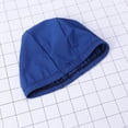 thumbnail image 1 of ROSENICE Swim Hats 1Pack Comfortable Wearing Dark Blue for Adults Water Sports, 1 of 8