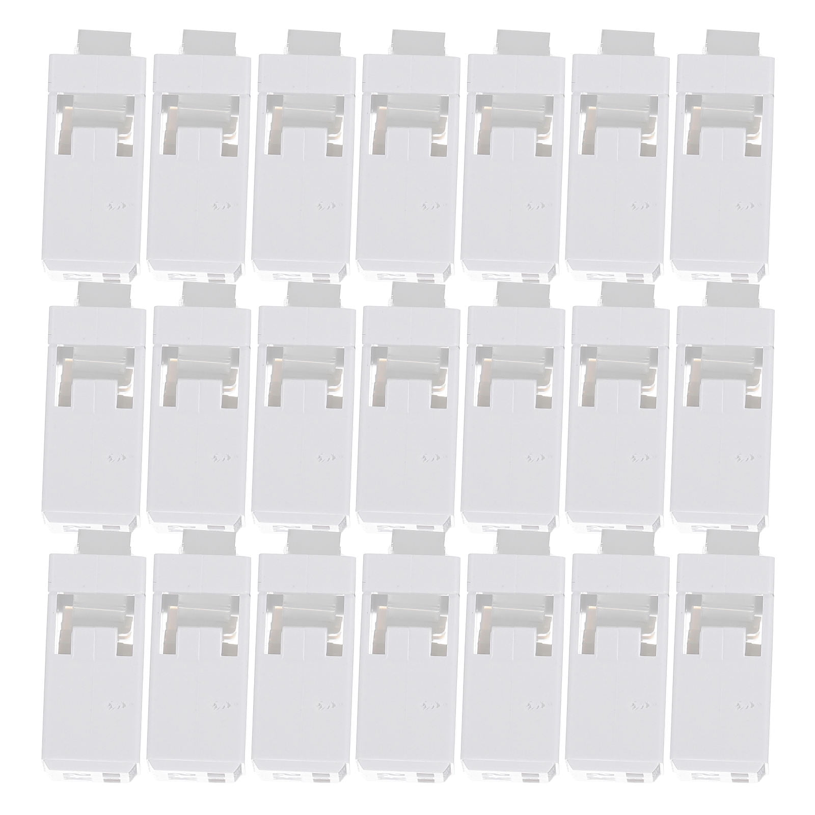 Ciieeo 10-Pack Touch Latch Push Lock Buckles & Connectors – Replacement Lid Lock For Trash Cans, Cabinets & Small Doors