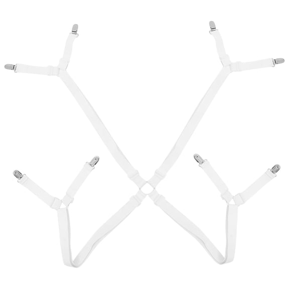 ROSENICE Triangle Chinlon Sheet Band 1Pcs for Grip Bed Sheets