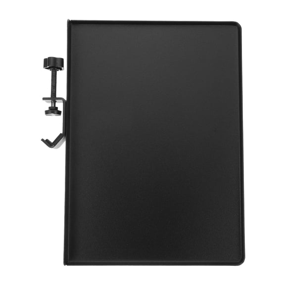 ROSENICE Universal Microphone Stand Tray for Content Creators with Adjustable Angle and Sponge Padding 20X13X1in 1Pack