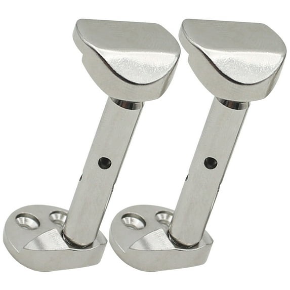 ROSENICE Violin Replacement Part 2Set Metal Chin Rest Screw Stabilizing Effect for Daily Practice