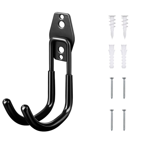 ROSENICE Wall Hook Tidy Drywall Garage Hooks Shed Hooks for Hanging Wall-mounted Tool Hook Heavy