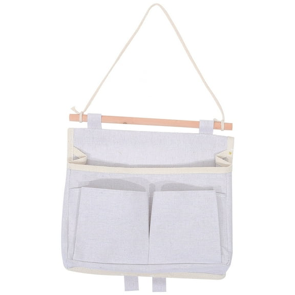ROSENICE Wall Organizer Wall Hanging Storage Bag Rope 1Set for Bedroom Household Users