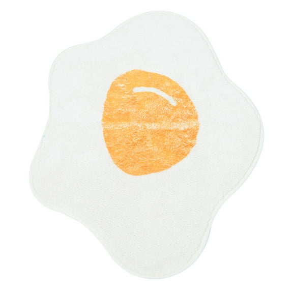 ROSENICE Water Absorbent Bathroom Mats Polyester Non-slip Mat for Living Room 1Pack