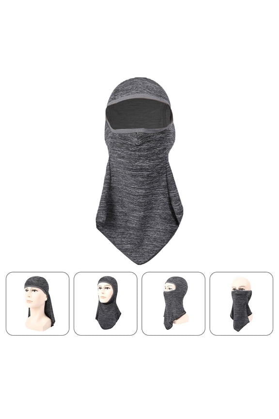 Windproof Face Cover Balaclava Ski Mask Protective Cycling Gear 1Set As Shown