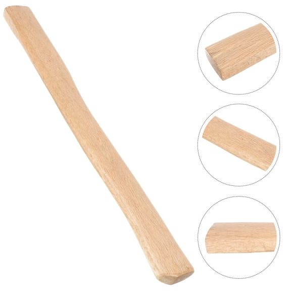 ROSENICE Wooden Handle Replacement Hatchet Grip Practical Wooden Handle