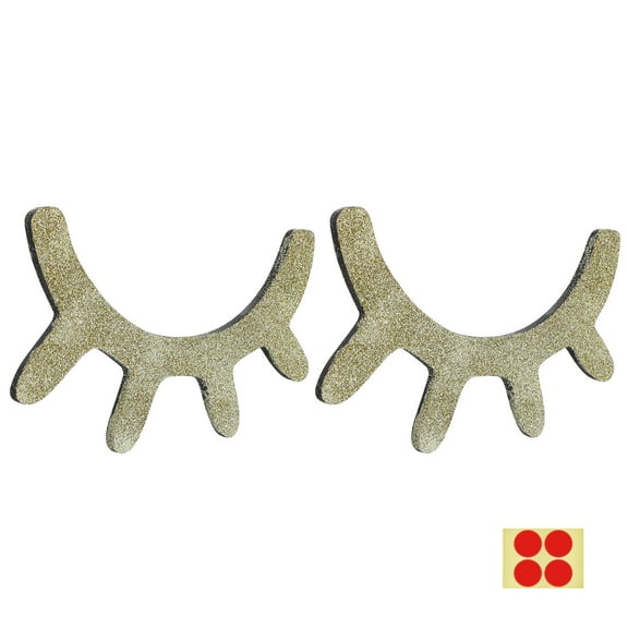 ROSENICE funny eyelashes stickers Eyelash Wall Sticker Wall Pair