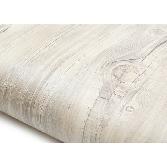 ROSEROSA Peel and Stick PVC Faux Wood Self-Adhesive Wallpaper Covering Counter Top Shelf Liner Antique Pine 2.00 Feet(W) X 6.56 Feet(L)