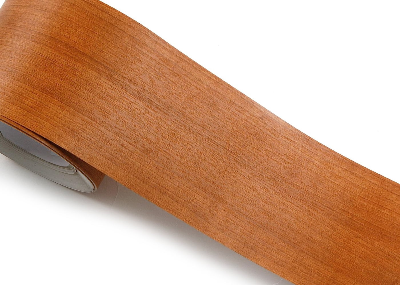 ROSEROSA Peel and Stick PVC Self-Adhesive Wallpaper Border Board Trim Moulding Sticker Cherry Wood : 3.93 In (W) X 16.40 ft (L)