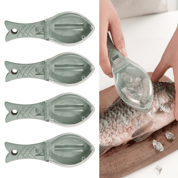 ROSEXIXI  4Pack Fish Scale Remover Cleaner,