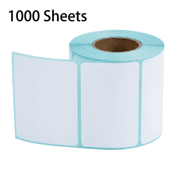 ROSEXIXI address labels 1000 Sheets Waterproof Thermal Printer Paper 2.7x1.5in White