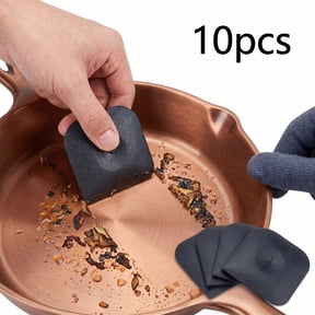 ROSEXIXI Pan Scraper 10pcs 2.3in*2.3in Square Scraper Tool for pot cleaning