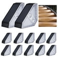 thumbnail image 1 of ROSHWEY 12PCS Solar Stair Lights, Solar Step Lights, Solar Deck Lights Outdoor Waterproof, Front Porch, Backyard, Courtyard, Fence, Walls Decor, Cool Light, 1 of 6