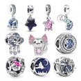 thumbnail image 1 of ROSIANNA 10 Pack Silver Charms for Bracelets and Necklaces Charms for Women Pendant Beads Set, 1 of 1