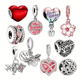 thumbnail image 1 of ROSIANNA Alloy Women's Charm Pendant Set, Mixed Designs, 10 Pieces, 1 of 1
