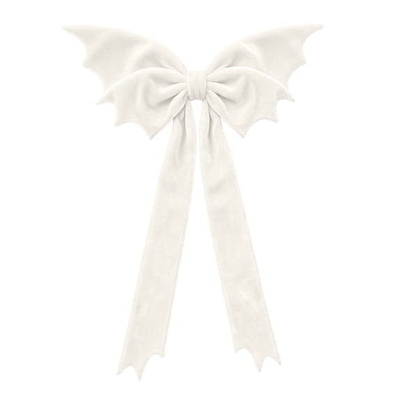 ROSINE Large Halloween 7 Color Bat Bow Decor Gothic Style Giant Black Bows, Halloweens Decor Christmas Tree Topper Bows Decorations for Indoor Room Party Hanging