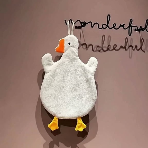 ROSOZ Adorable goose design handkerchief highly absorbent and fast drying perfect for kitchen bathroom and daily use