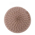 thumbnail image 1 of ROSOZ Linen Blend Round Woven Placemats Heatproof Non Slip Coasters for Table Setting Home Kitchen Dining Accessories, 1 of 6