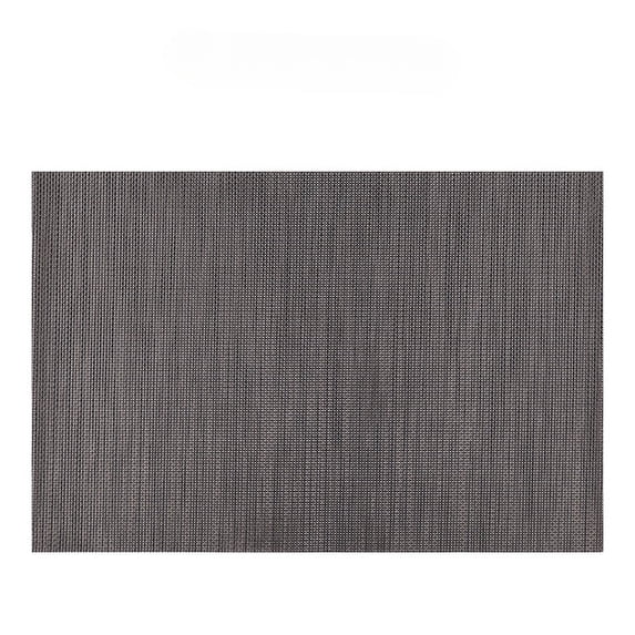 ROSOZ Nordic Minimalist Rectangular PVC Table Mats Heat Resistant European Style Colorful Dining Place Mats for Restaurant