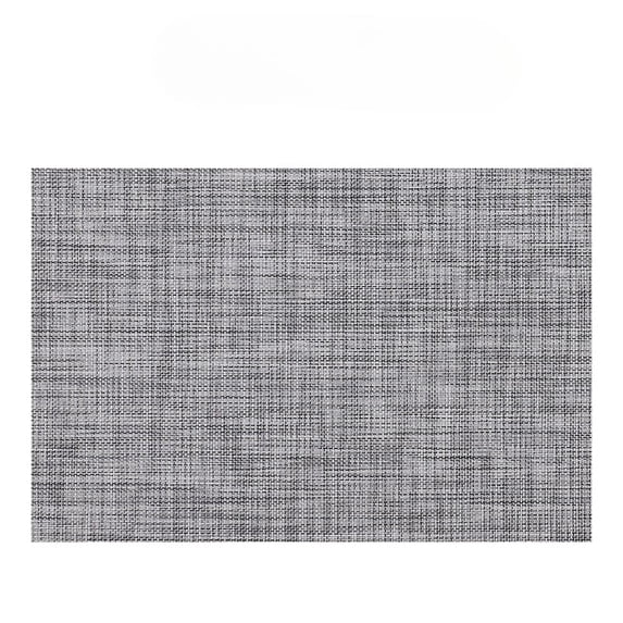ROSOZ Nordic Minimalist Rectangular PVC Table Mats Heat Resistant European Style Colorful Dining Place Mats for Restaurant