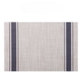 thumbnail image 1 of ROSOZ PVC Woven Table Mat Japanese Vertical Stripes Heat Resistant Dining Pad for Western Style Table Setting, 1 of 5