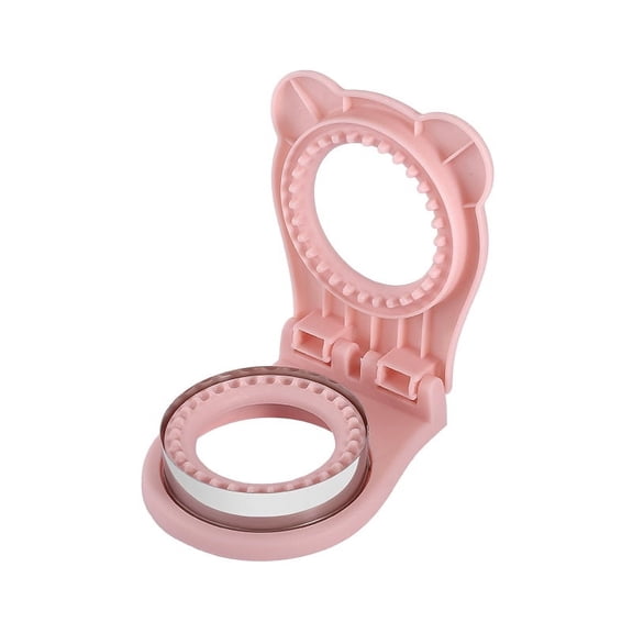 ROSOZ Round Sandwich Cutter Sealer with Full Handle, Pocket Sandwich Maker Mold, DIY Sandwich Baking Tool