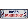 thumbnail image 1 of ROSS'S Barber Shop Hair Salon Gift Metal Sign Retro 6x18 206180031417, 1 of 1