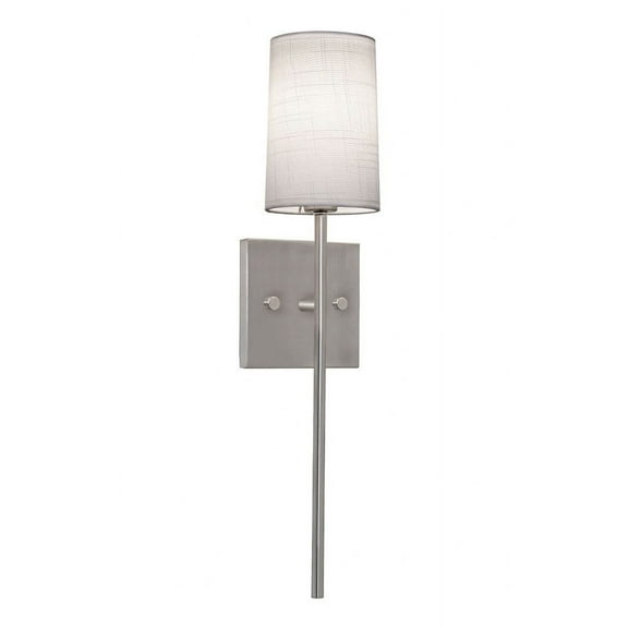 AFX  Rose LED Sconce 1-Light - Satin Nickel