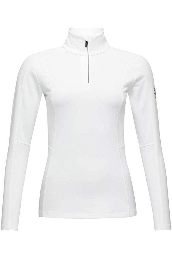ROSSIGNOL Classique 1/2 Zip White LG