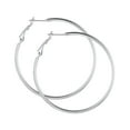 thumbnail image 1 of PROSTEEL Large Hoop Earring for Women Stainless Steel Earrings Hypoallergenic Birthday Valentine Day Mother's Day Gift Jewelry Gifts for Grandma Mom daughter Adults 50mm, 1 of 8